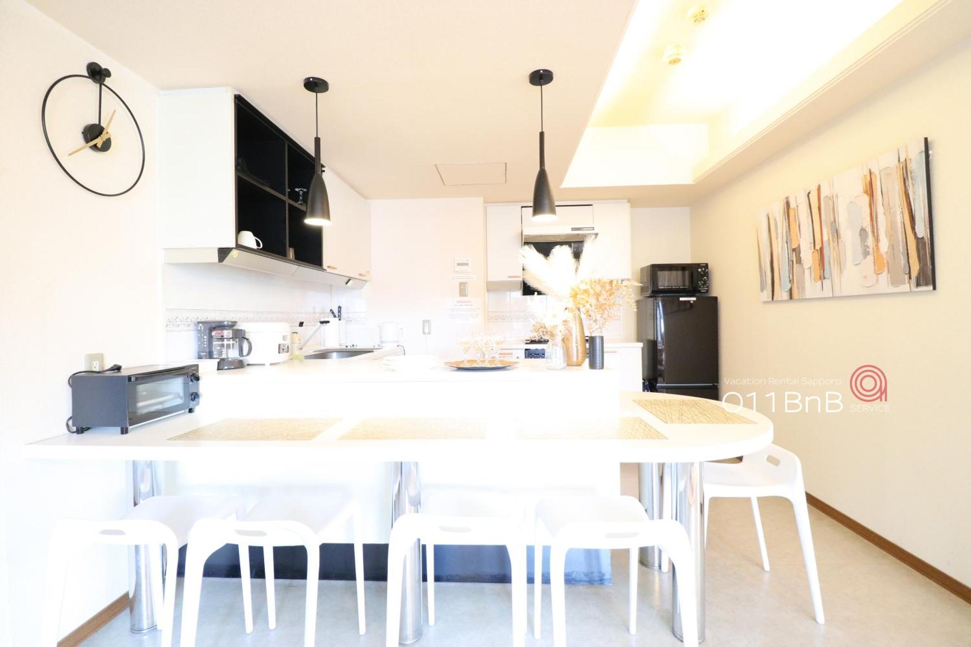 Nk Bld4F Sapporo 3Ldk 3Br 1 Floor 1 Room Dış mekan fotoğraf