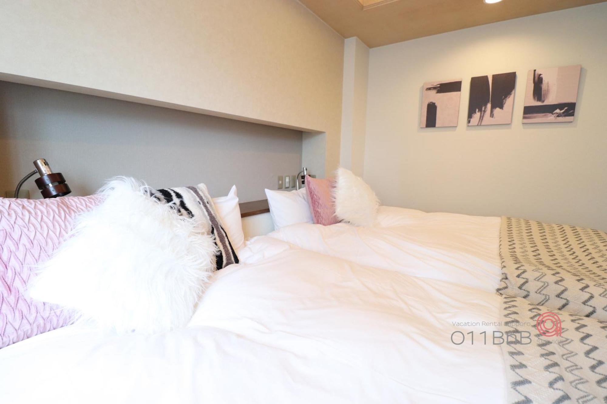 Nk Bld4F Sapporo 3Ldk 3Br 1 Floor 1 Room Dış mekan fotoğraf