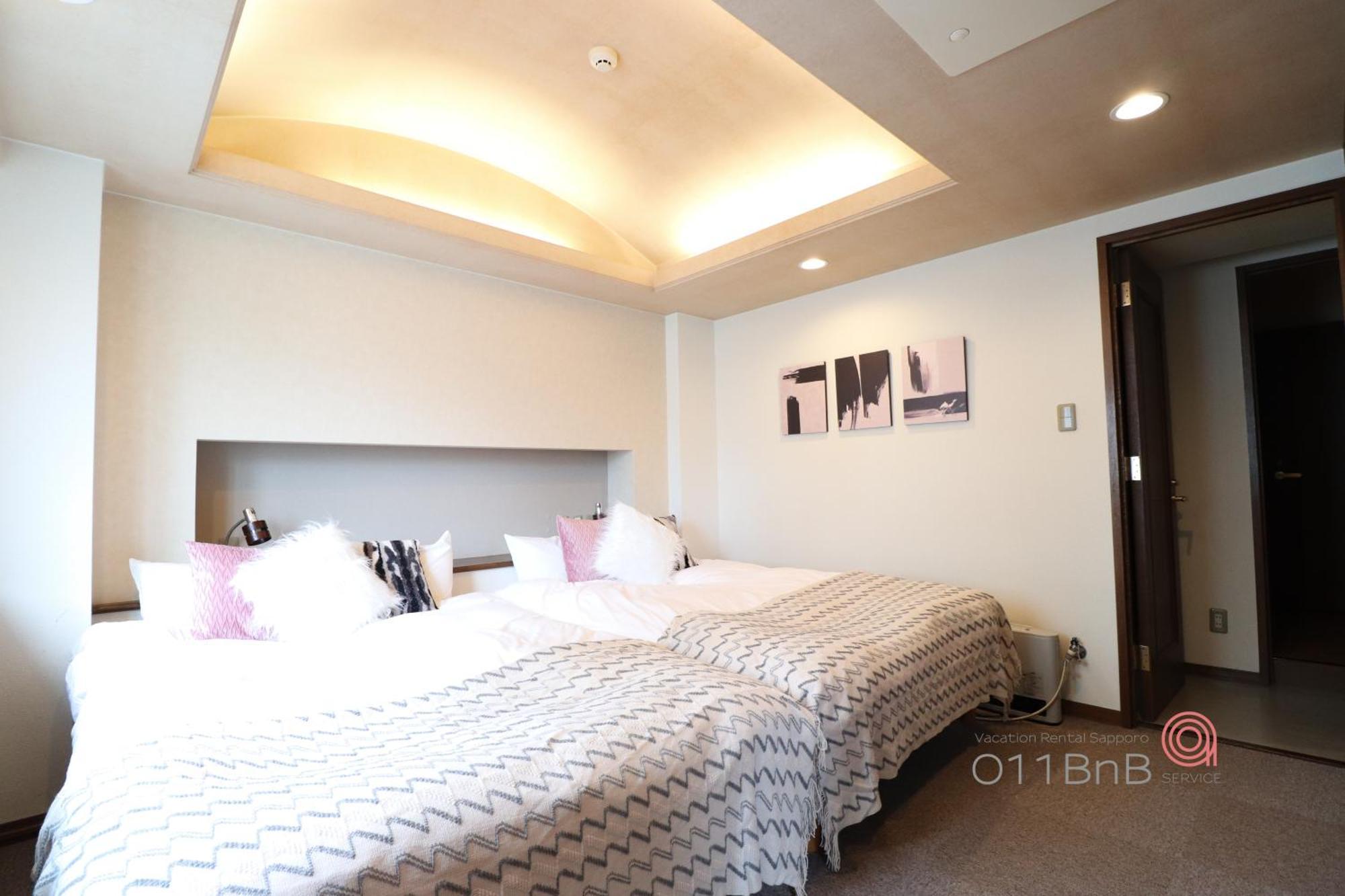 Nk Bld4F Sapporo 3Ldk 3Br 1 Floor 1 Room Dış mekan fotoğraf